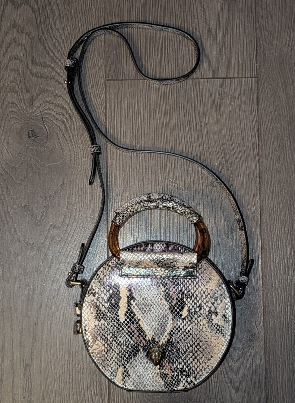 Kurt Geiger Snake Print Bag - Picture 2 of 12